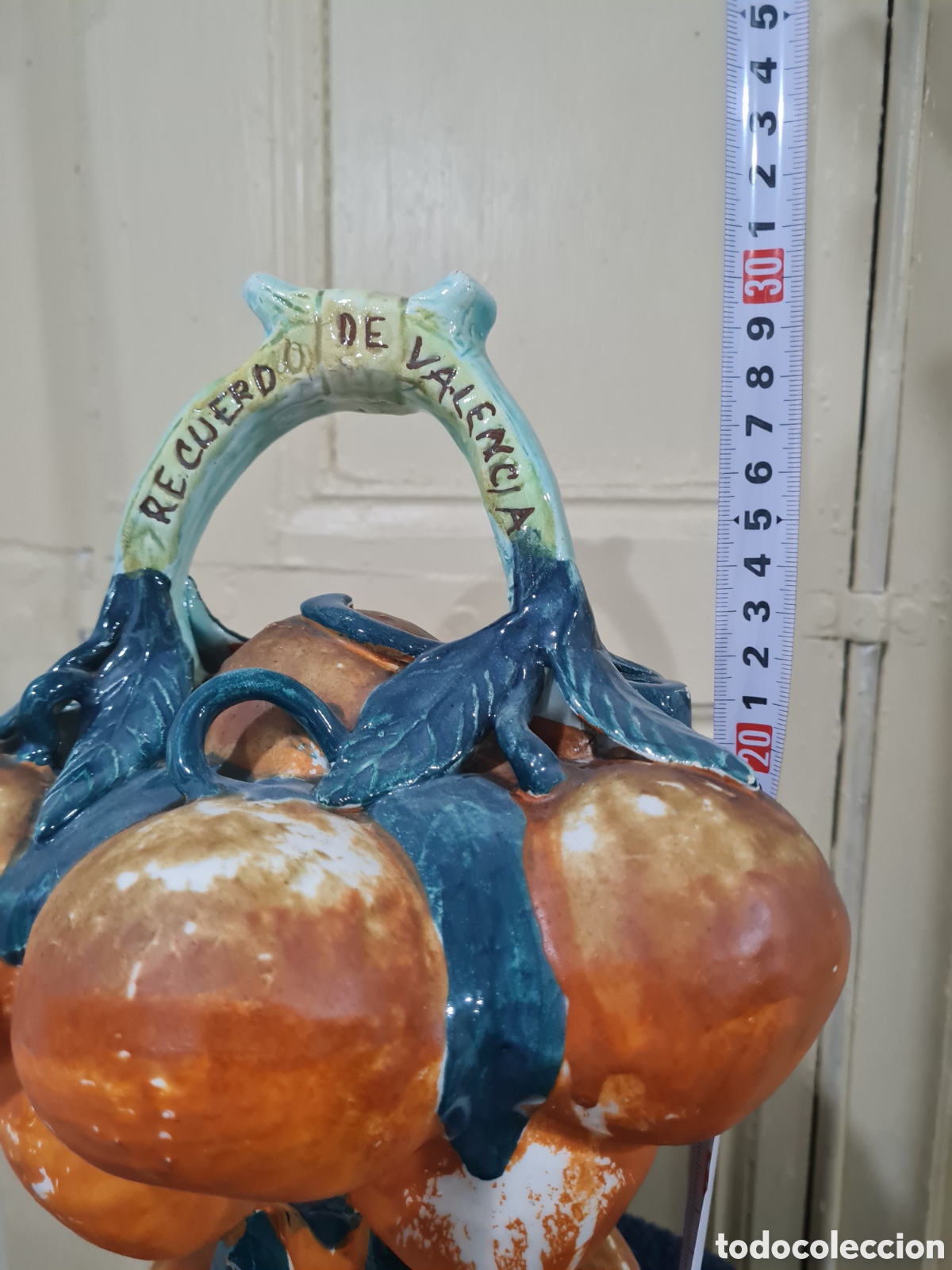 Antig&uuml;edades: Antiguo botijo de naranjas Valenciano - Foto 6