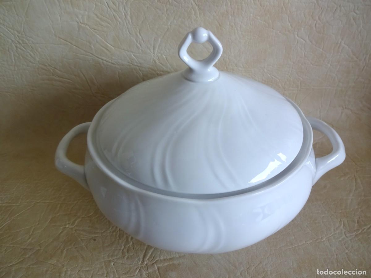 Antig&uuml;edades: sopera de porcelana allegro - Foto 3