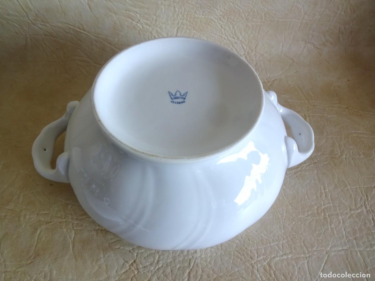Antig&uuml;edades: sopera de porcelana allegro - Foto 8