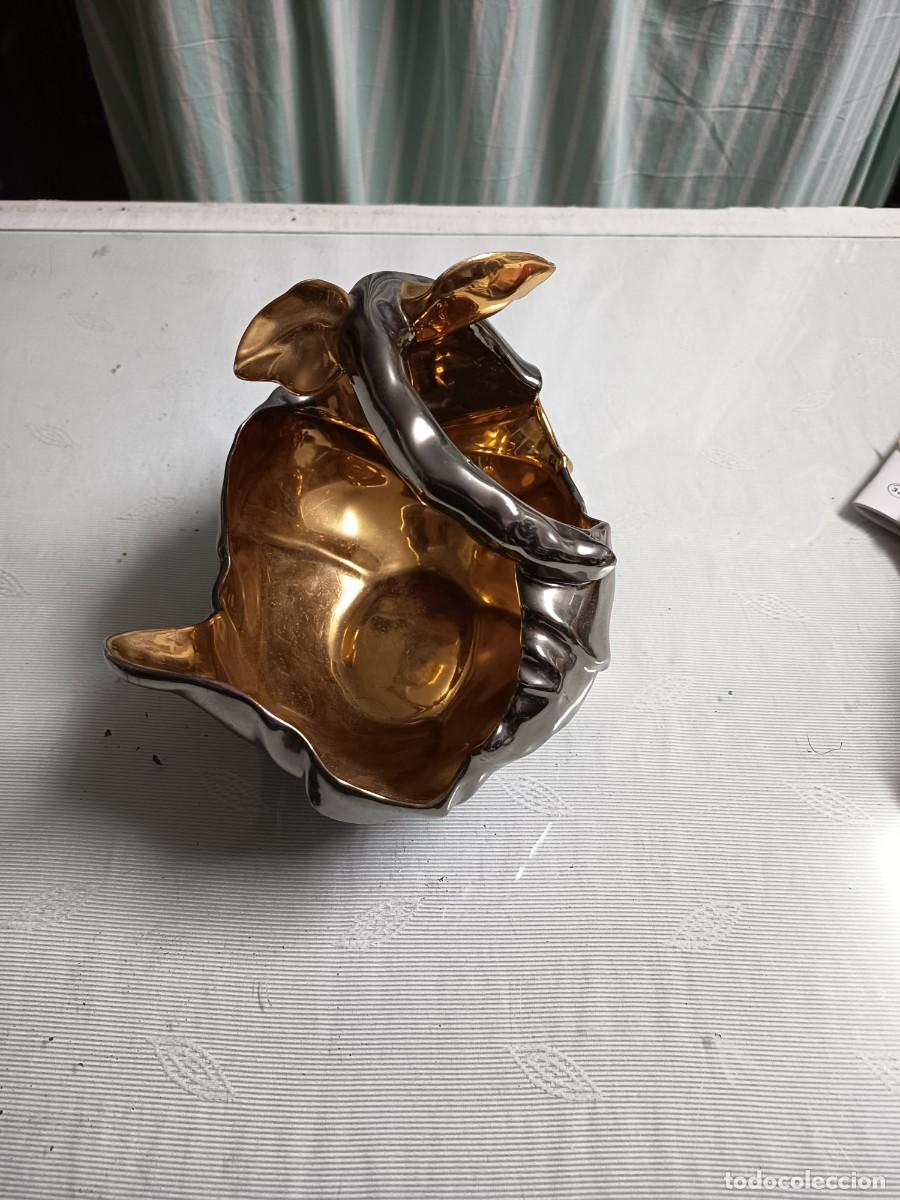 Antig&uuml;edades: Bombonera plateada y dorada marca Galos - Foto 5