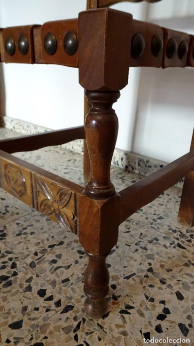 Antig&uuml;edades: Sillas estilo castellano - Foto 5