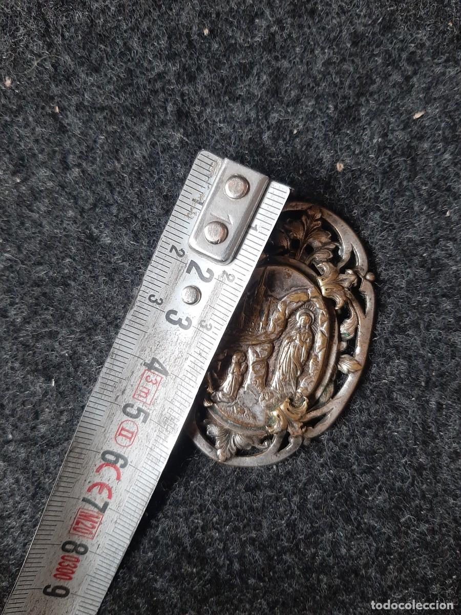 Antig&uuml;edades: Broche relicario s xix - Foto 2