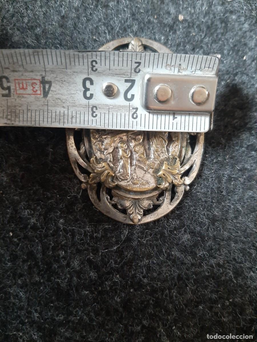Antig&uuml;edades: Broche relicario s xix - Foto 3