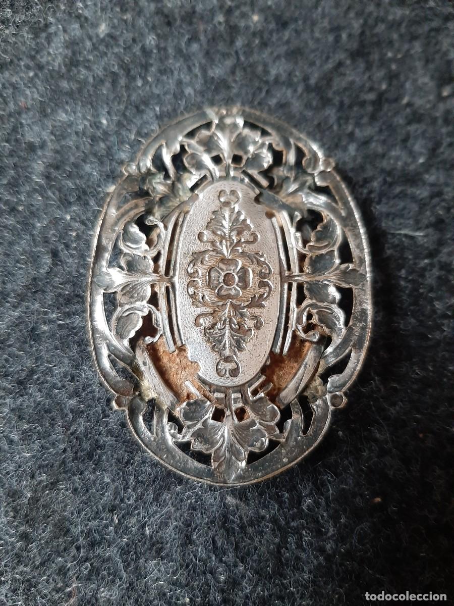 Antig&uuml;edades: Broche relicario s xix - Foto 4