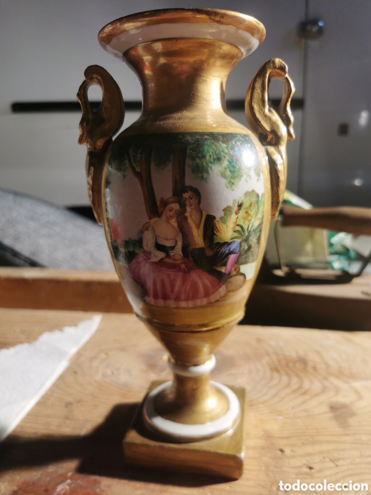 Antig&uuml;edades: Jarr&oacute;n Napoleonico 25 cm - Foto 1