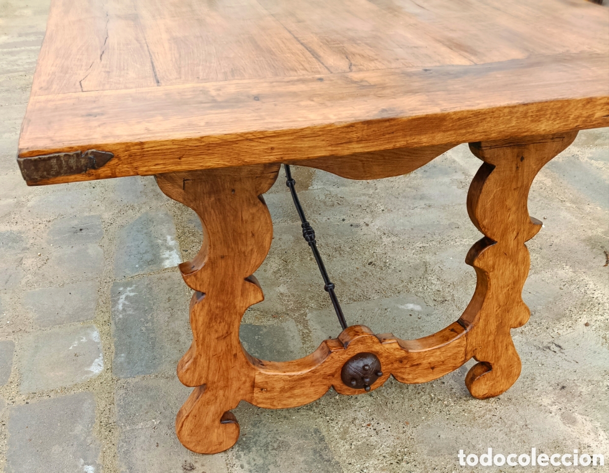Antig&uuml;edades: Mesa de Roble maciza - Foto 2