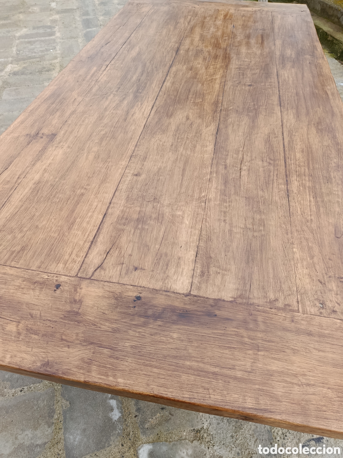 Antig&uuml;edades: Mesa de Roble maciza - Foto 3