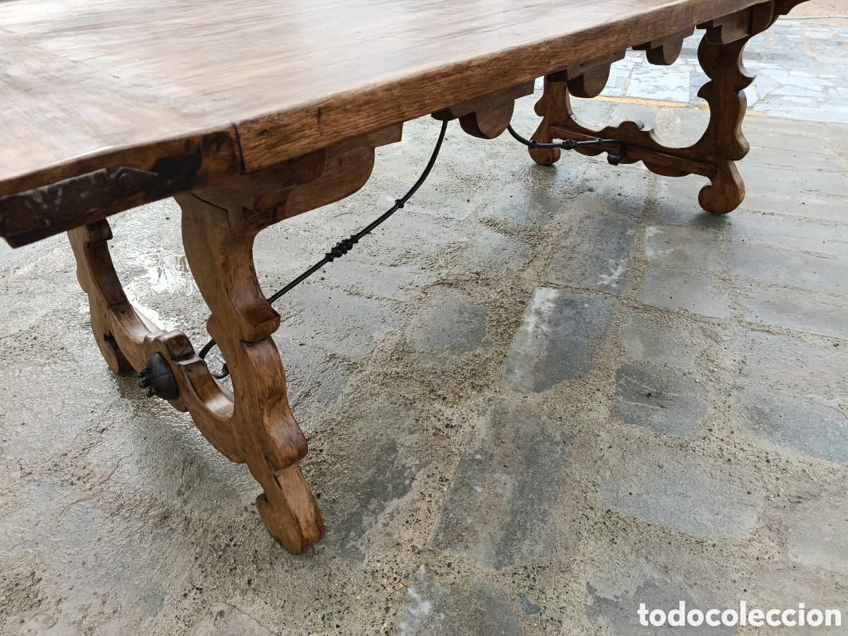 Antig&uuml;edades: Mesa de Roble maciza - Foto 4