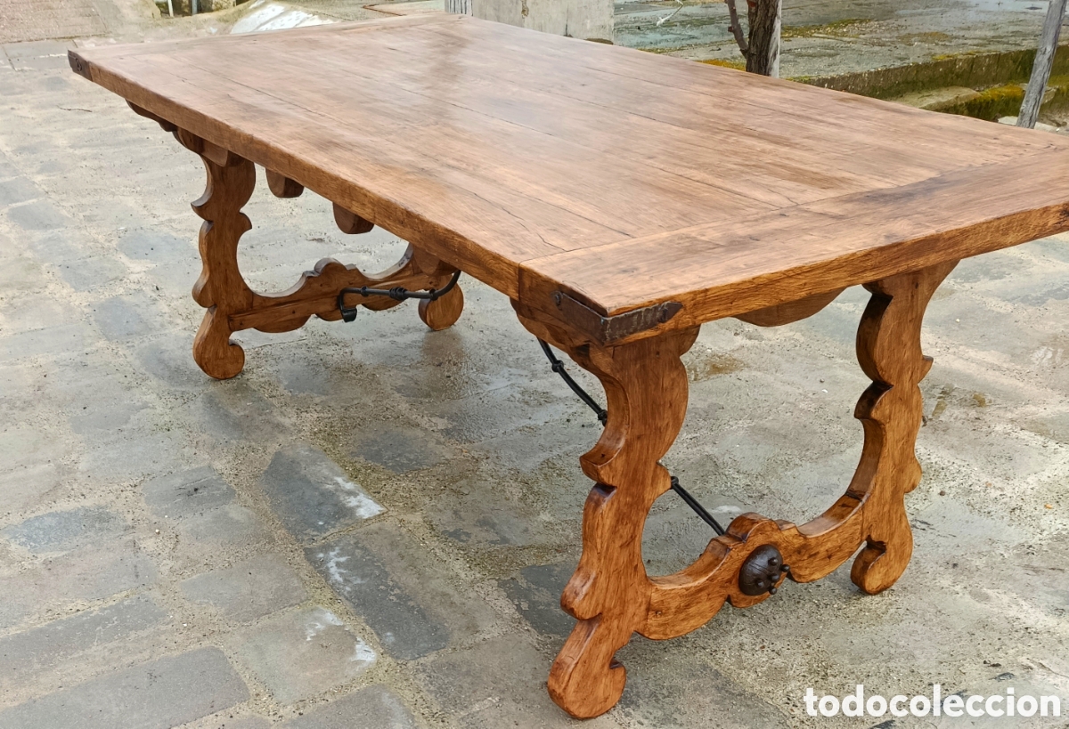 Antig&uuml;edades: Mesa de Roble maciza - Foto 1