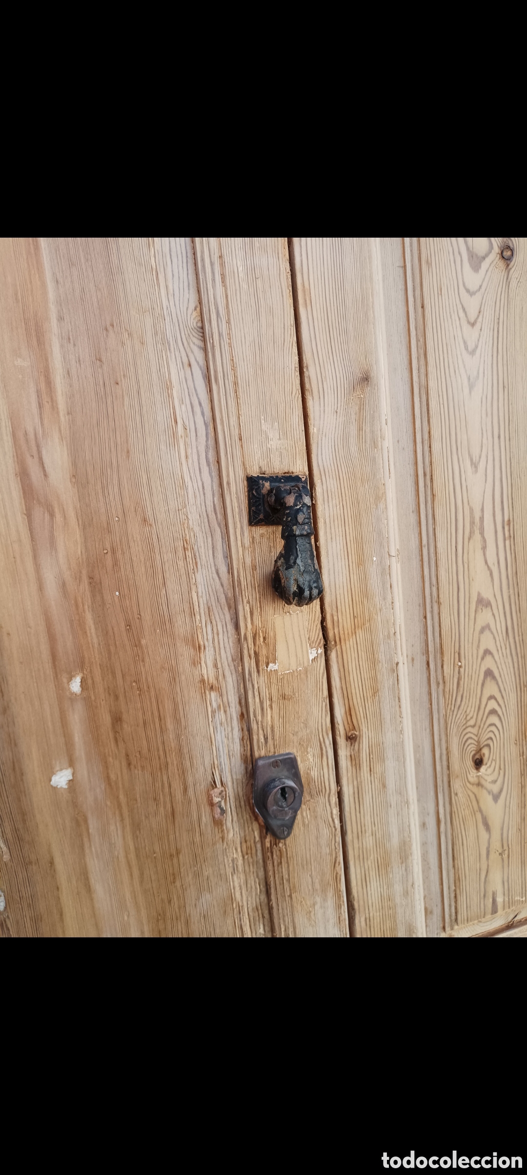 Antig&uuml;edades: PUERTA ANTIGUA DE MADERA - Foto 3