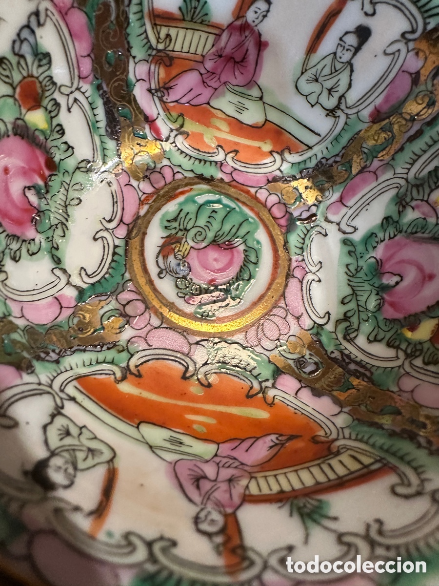 Antig&uuml;edades: Cuenco + cuchara porcelana MACAO - Foto 7