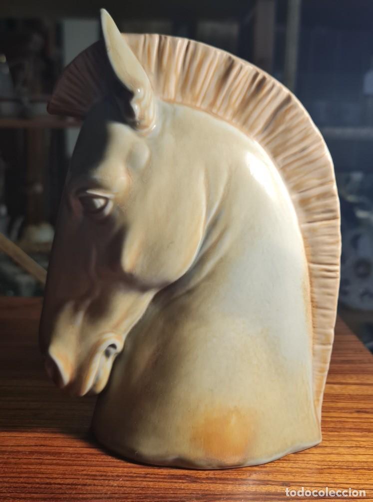 Antig&uuml;edades: Cabeza de caballo de la marca Lladr&oacute;. - Foto 1