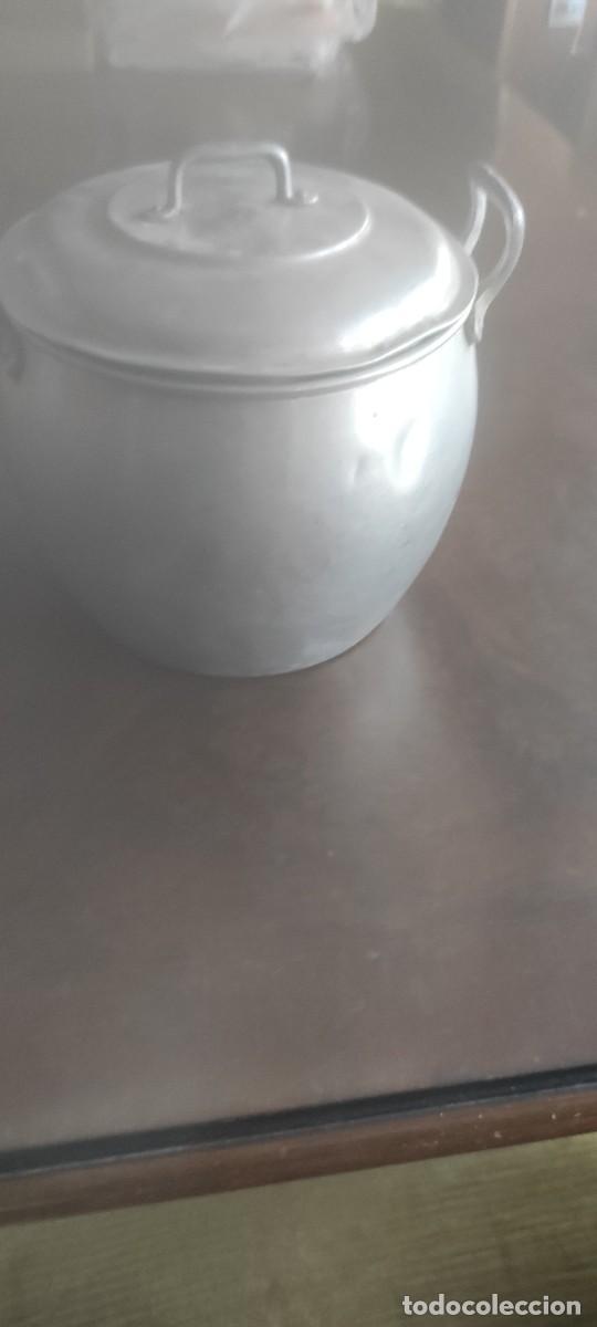 Antig&uuml;edades: ANTIGUA OLLA DE ALUMINIO - Foto 2