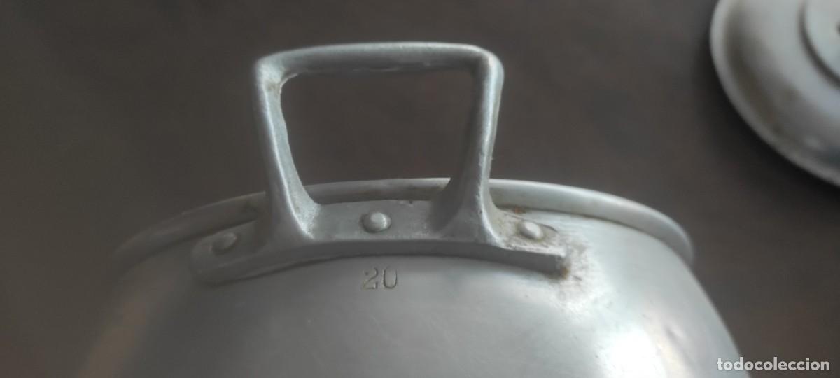 Antig&uuml;edades: ANTIGUA OLLA DE ALUMINIO - Foto 4
