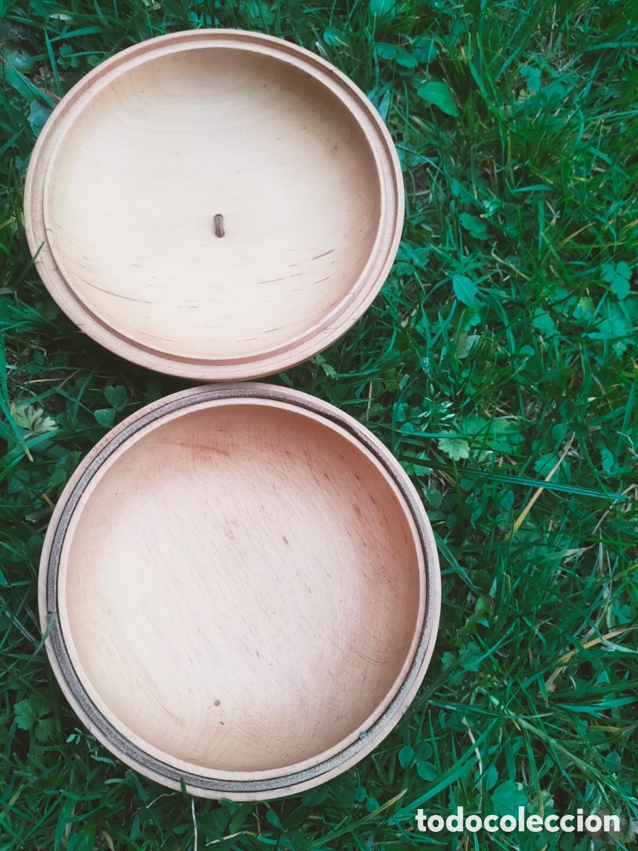 Antig&uuml;edades: Bombonera de madera de Loewe - Foto 4