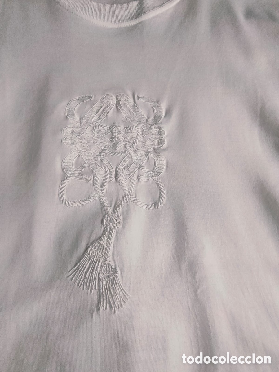 Antig&uuml;edades: Camiseta de Loewe algod&oacute;n talla L - Foto 3