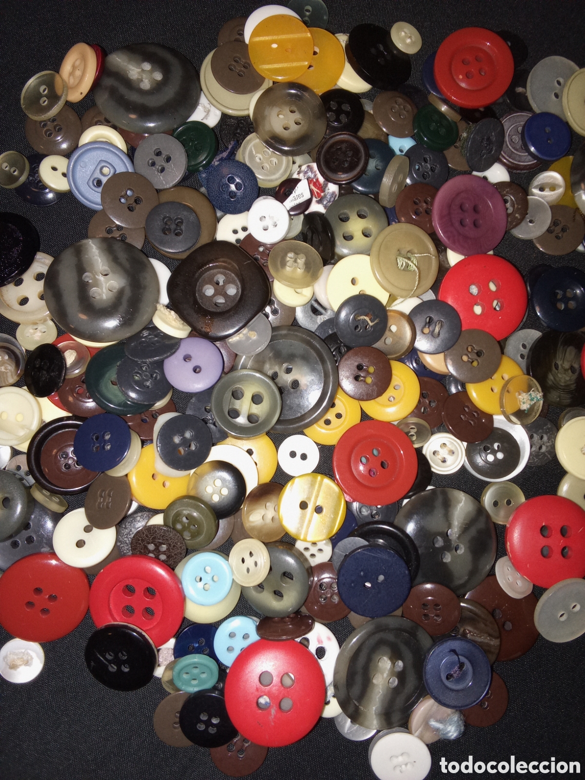 Antig&uuml;edades: 217 BOTONES ANTIGUOS - Foto 3
