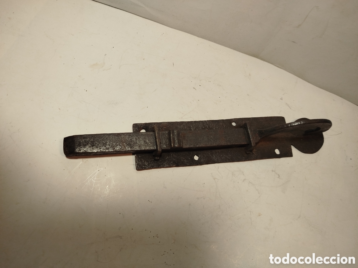 Antig&uuml;edades: Cerrojo de acero............. - Foto 1