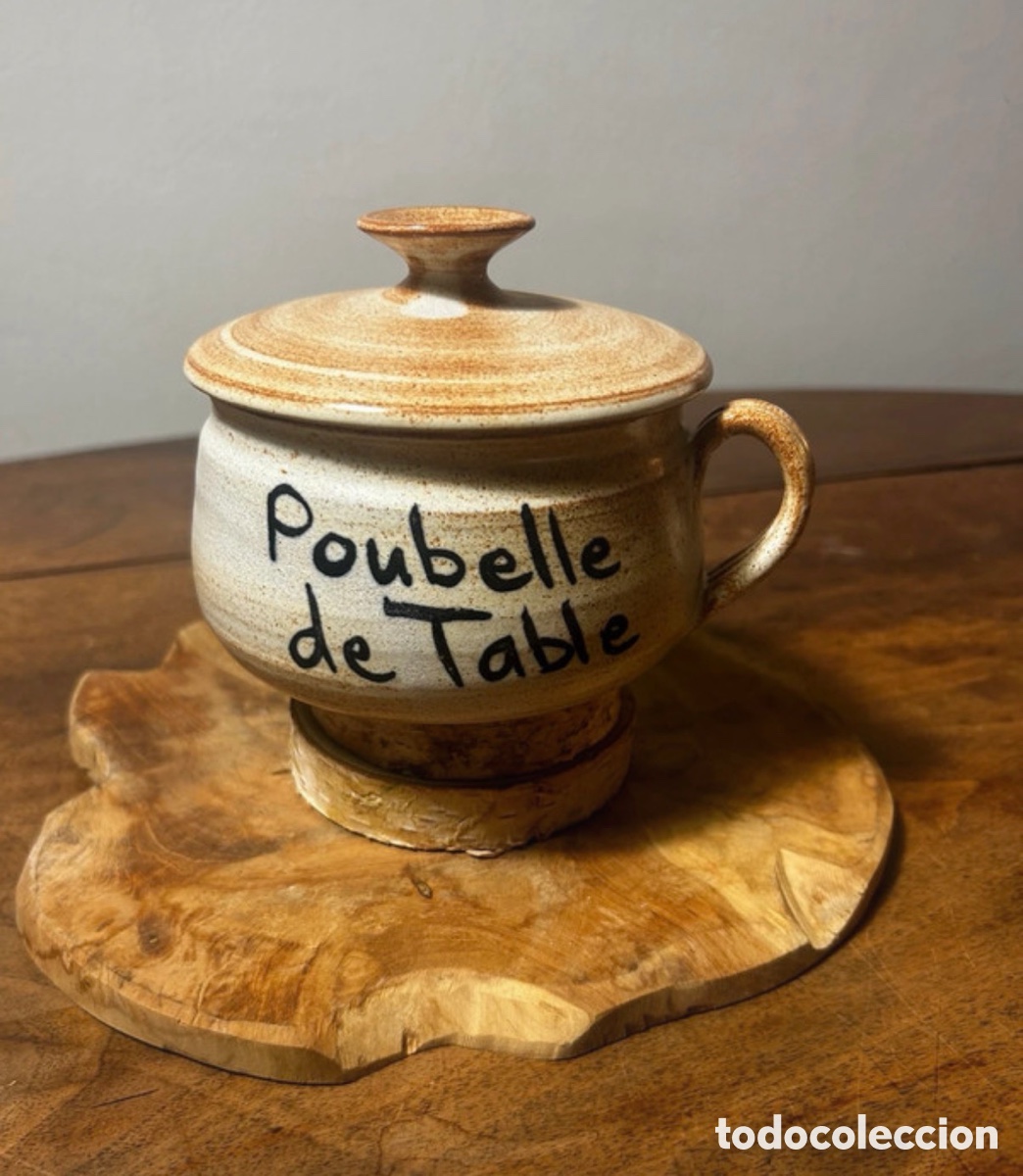 Antig&uuml;edades: Papelera de mesa Vallauris - Foto 2