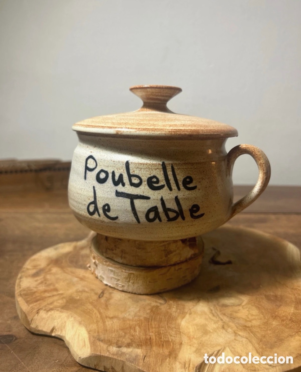 Antig&uuml;edades: Papelera de mesa Vallauris - Foto 1