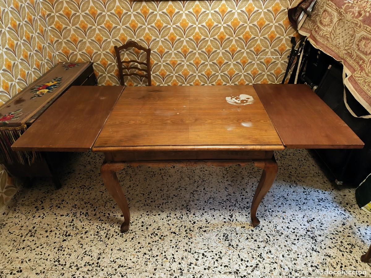 Antig&uuml;edades: Mesa comedor extensible - Foto 4