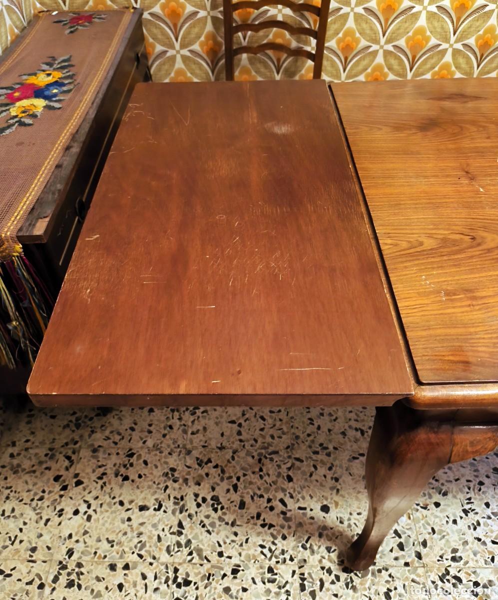 Antig&uuml;edades: Mesa comedor extensible - Foto 5