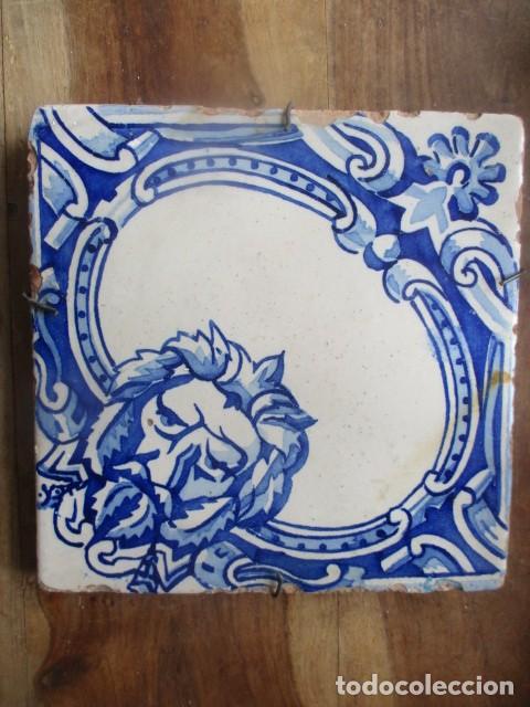 Antig&uuml;edades: Azulejo de Sevilla siglo XIX - Foto 1
