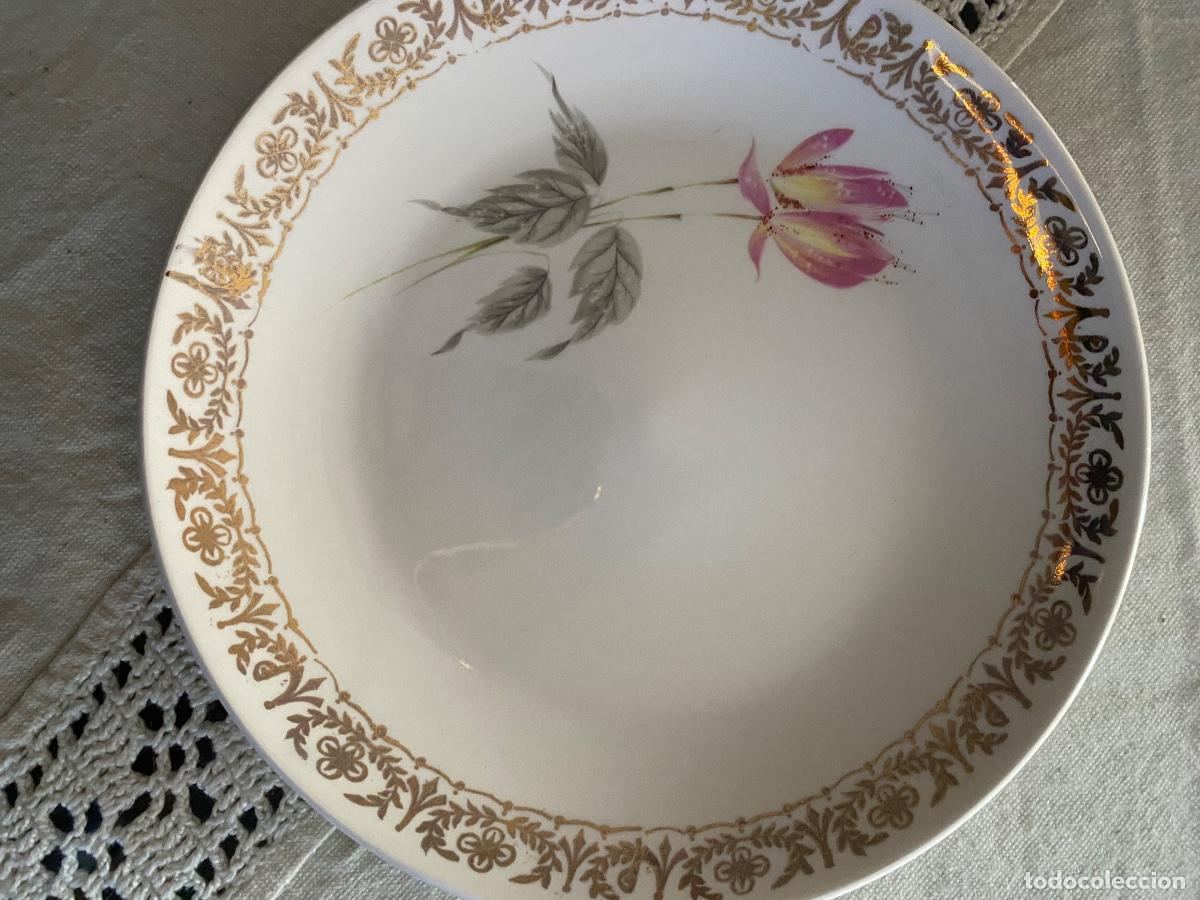 Antig&uuml;edades: Plato de cer&aacute;mica vintage - Foto 2