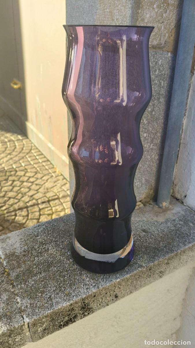 Antig&uuml;edades: Cristal vase souffle 1980 - Foto 1