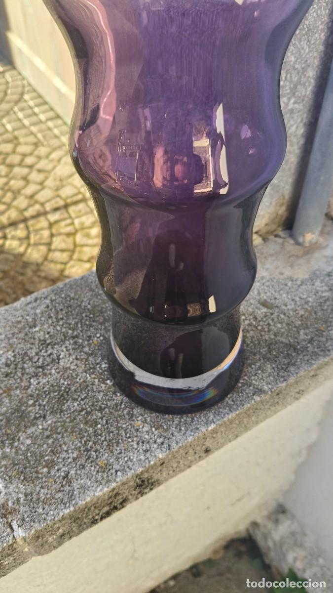 Antig&uuml;edades: Cristal vase souffle 1980 - Foto 5