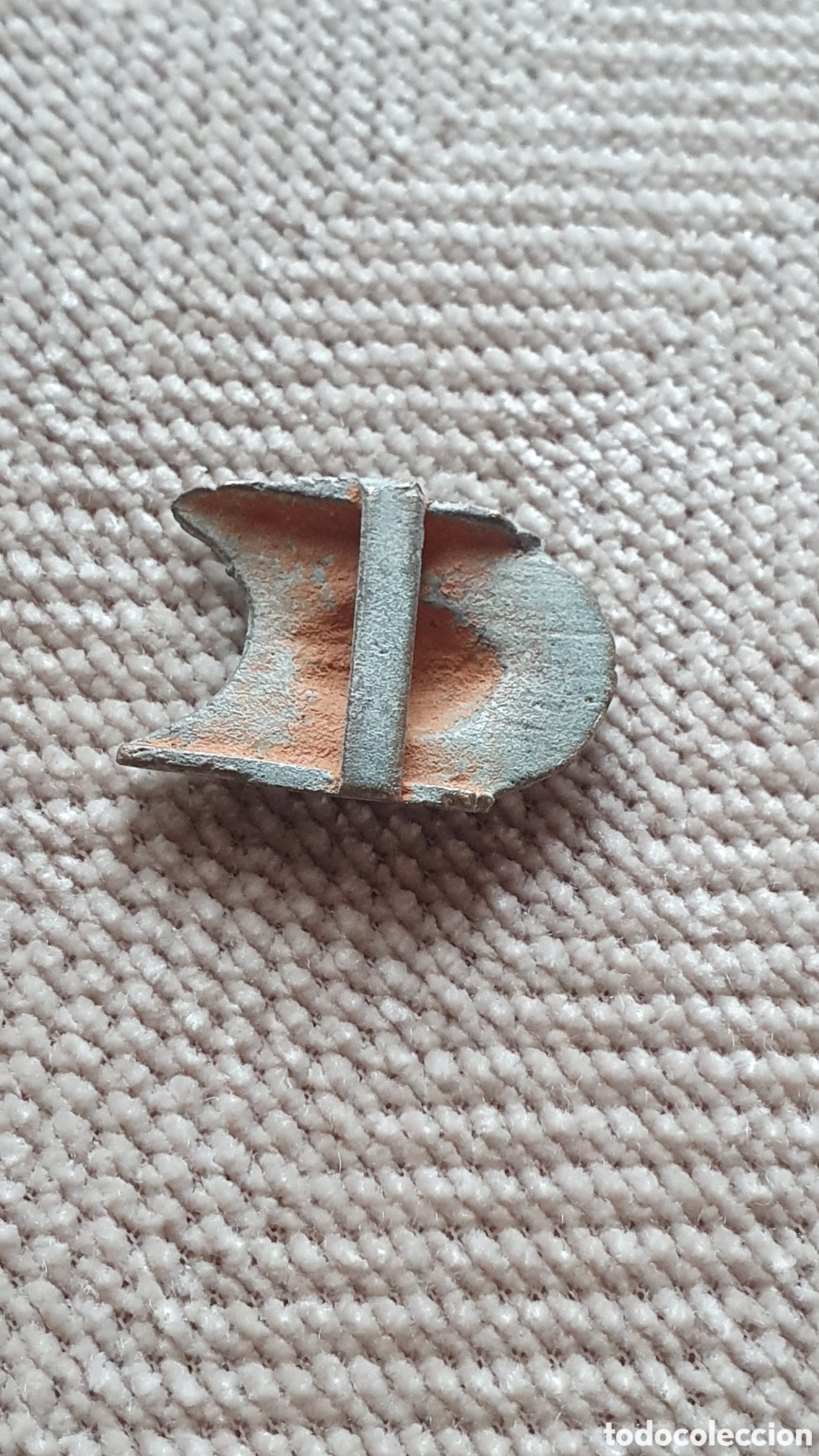 Antig&uuml;edades: Montura en bronce romanas para hebilla - Foto 2