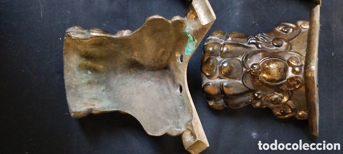 Antig&uuml;edades: ANTIGUAS PATAS DE BRONCE GARRAS DE LEON - Foto 5