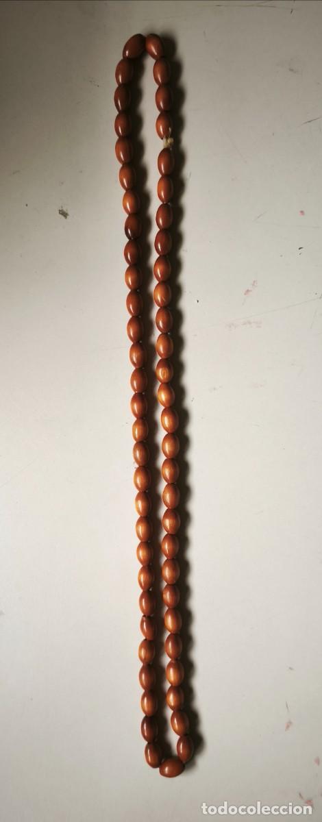 Antig&uuml;edades: Antiguo collar de cuentas - Foto 2