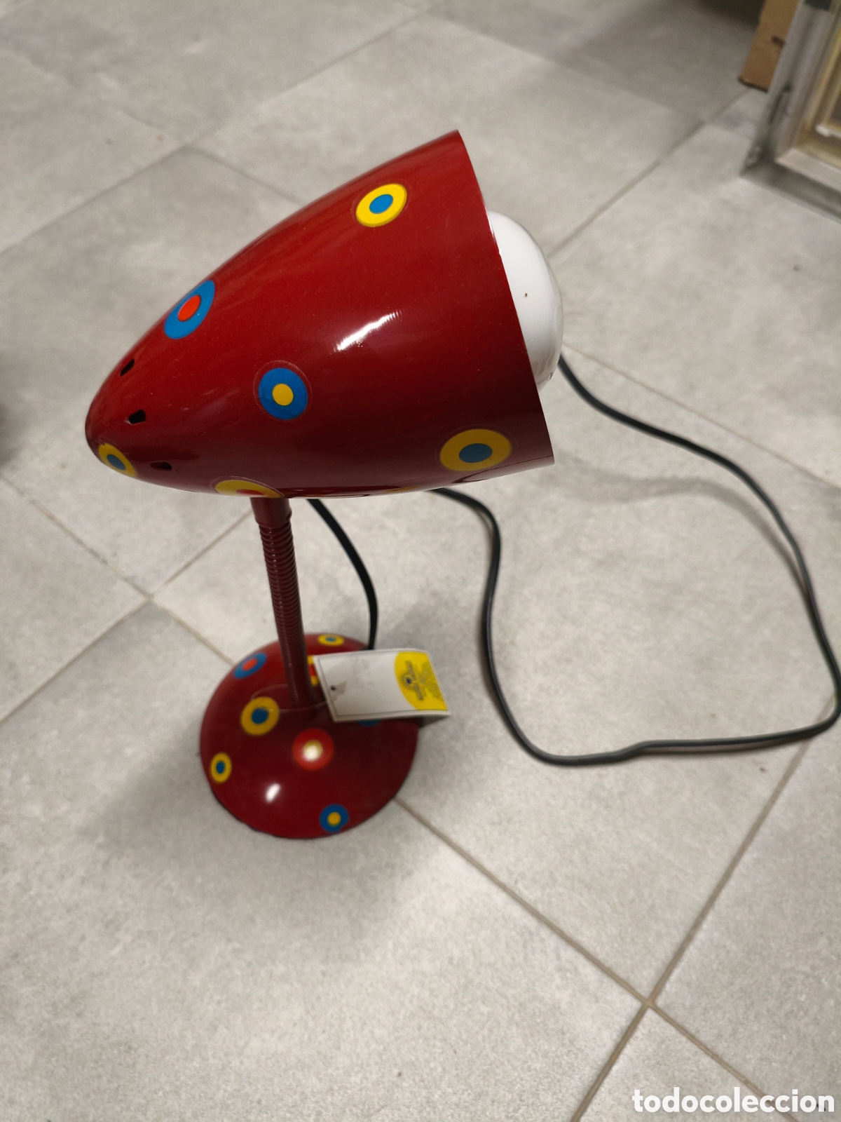 Antig&uuml;edades: Lampara vintage space age - Foto 1