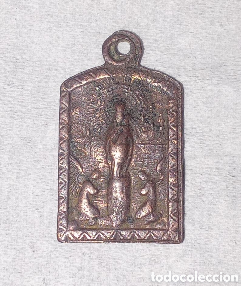 Antig&uuml;edades: MEDALLA RELIGIOSA ANTIGUA - Foto 2