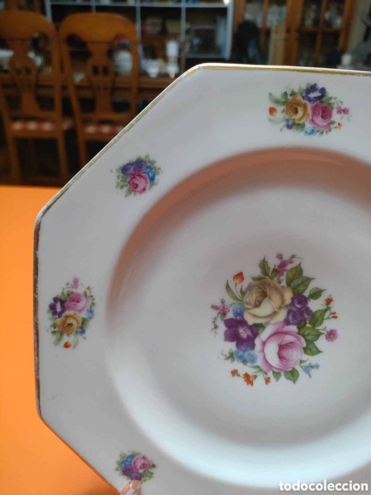 Antig&uuml;edades: Plato Rosenthal a&ntilde;os 60 - Foto 3