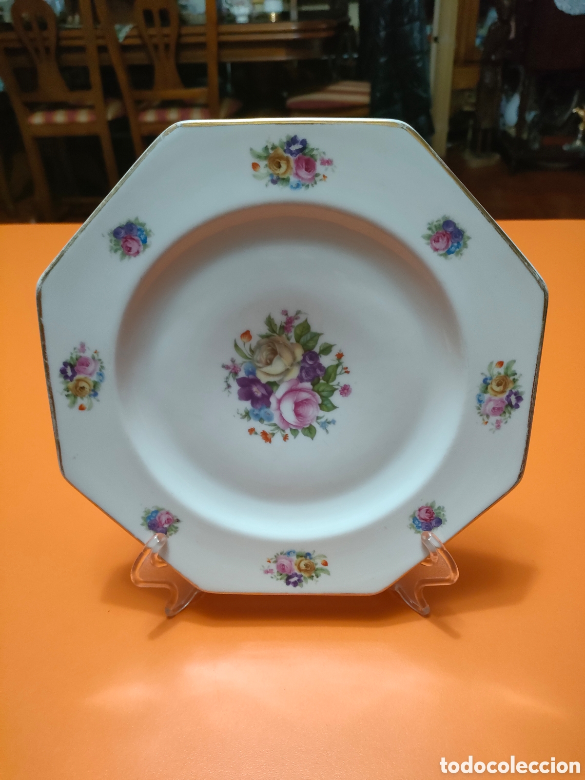 Antig&uuml;edades: Plato Rosenthal a&ntilde;os 60 - Foto 1