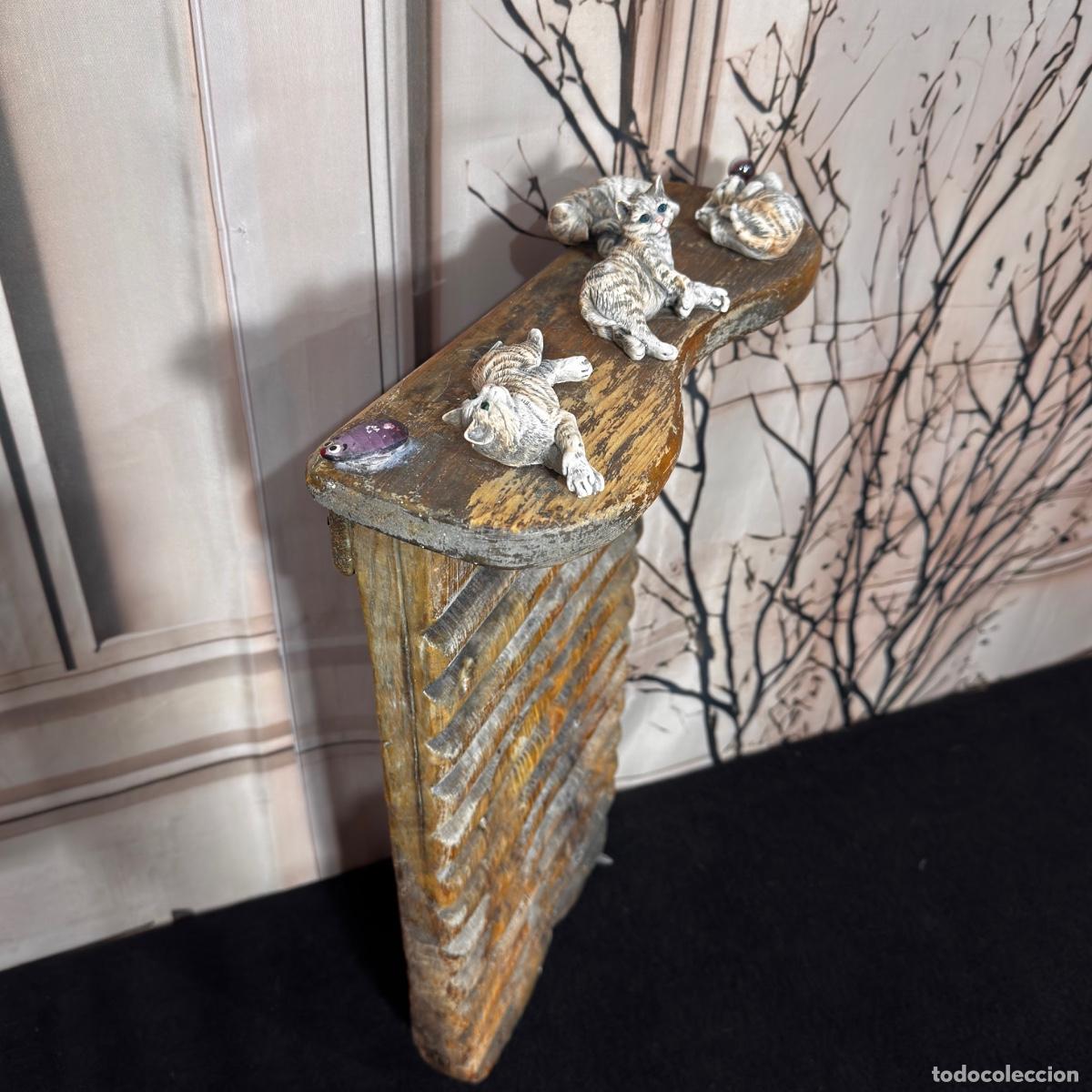 Antig&uuml;edades: Tabla de lavar de madera antigua - Foto 4