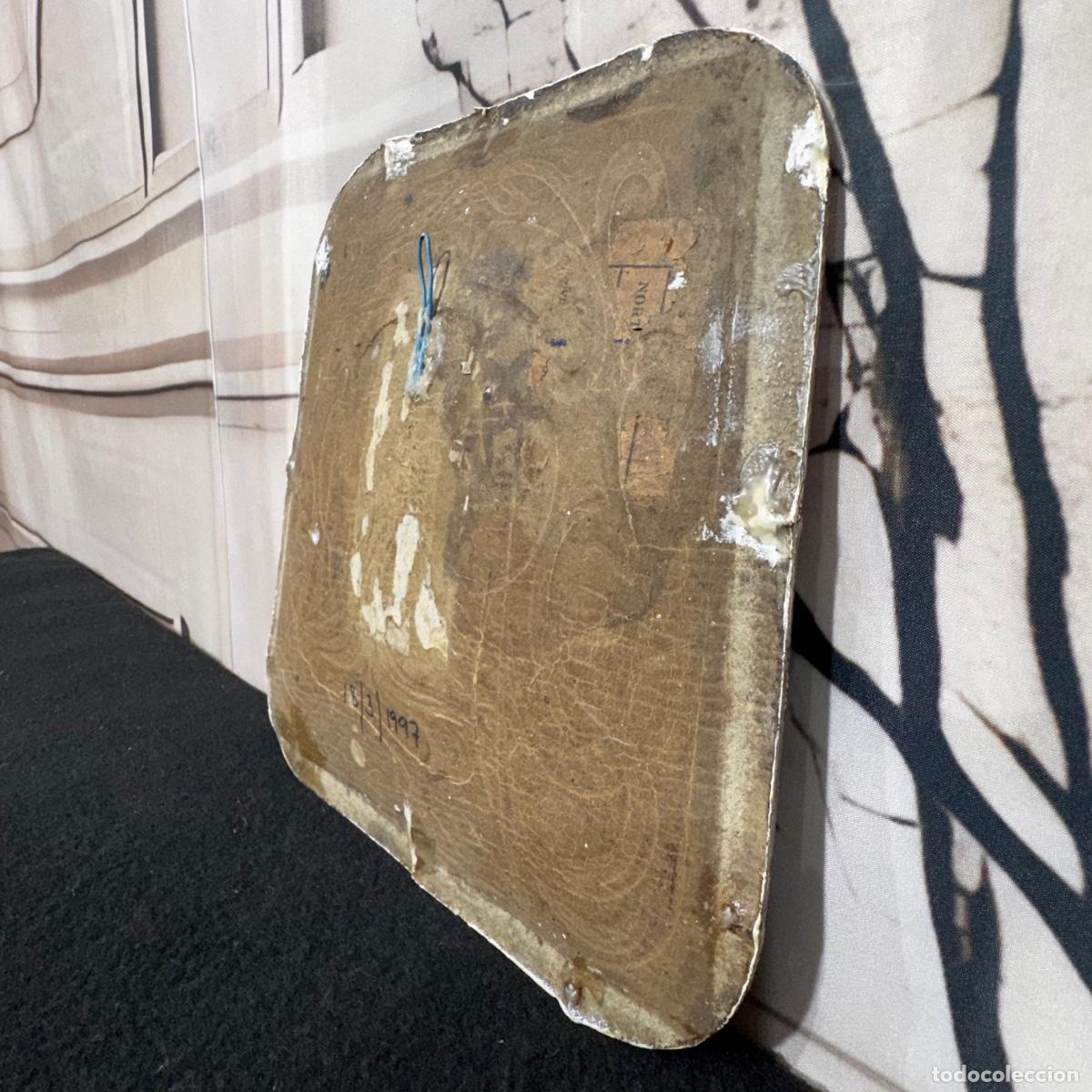 Antig&uuml;edades: Plato de pared pintado - Foto 5