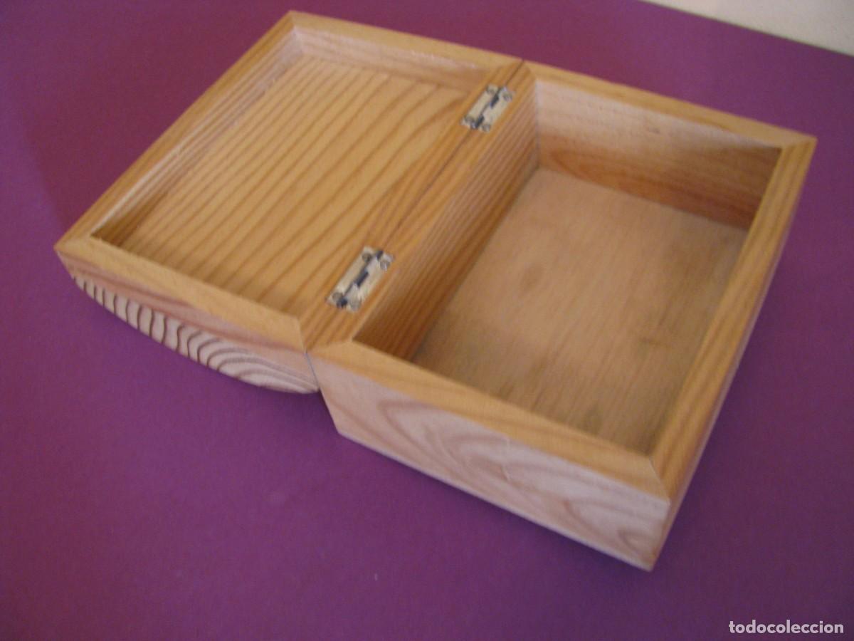 Antig&uuml;edades: CAJA DE MADERA. 12X9X7 CM. - Foto 2