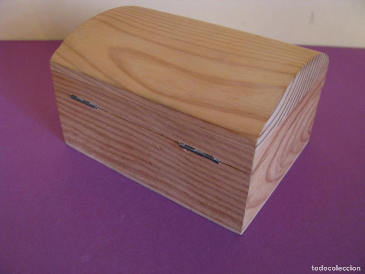 Antig&uuml;edades: CAJA DE MADERA. 12X9X7 CM. - Foto 3