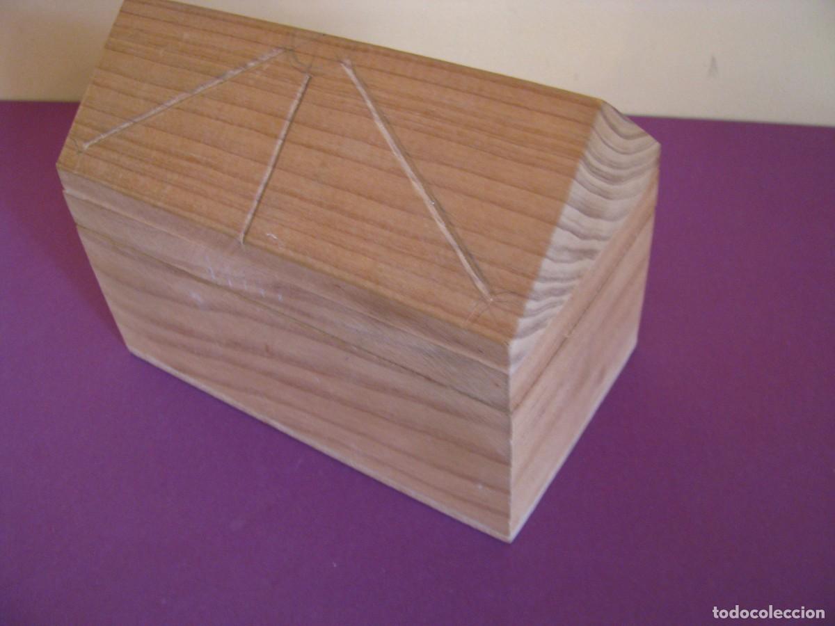 Antig&uuml;edades: CAJA DE MADERA. 16X12X9 CM - Foto 1