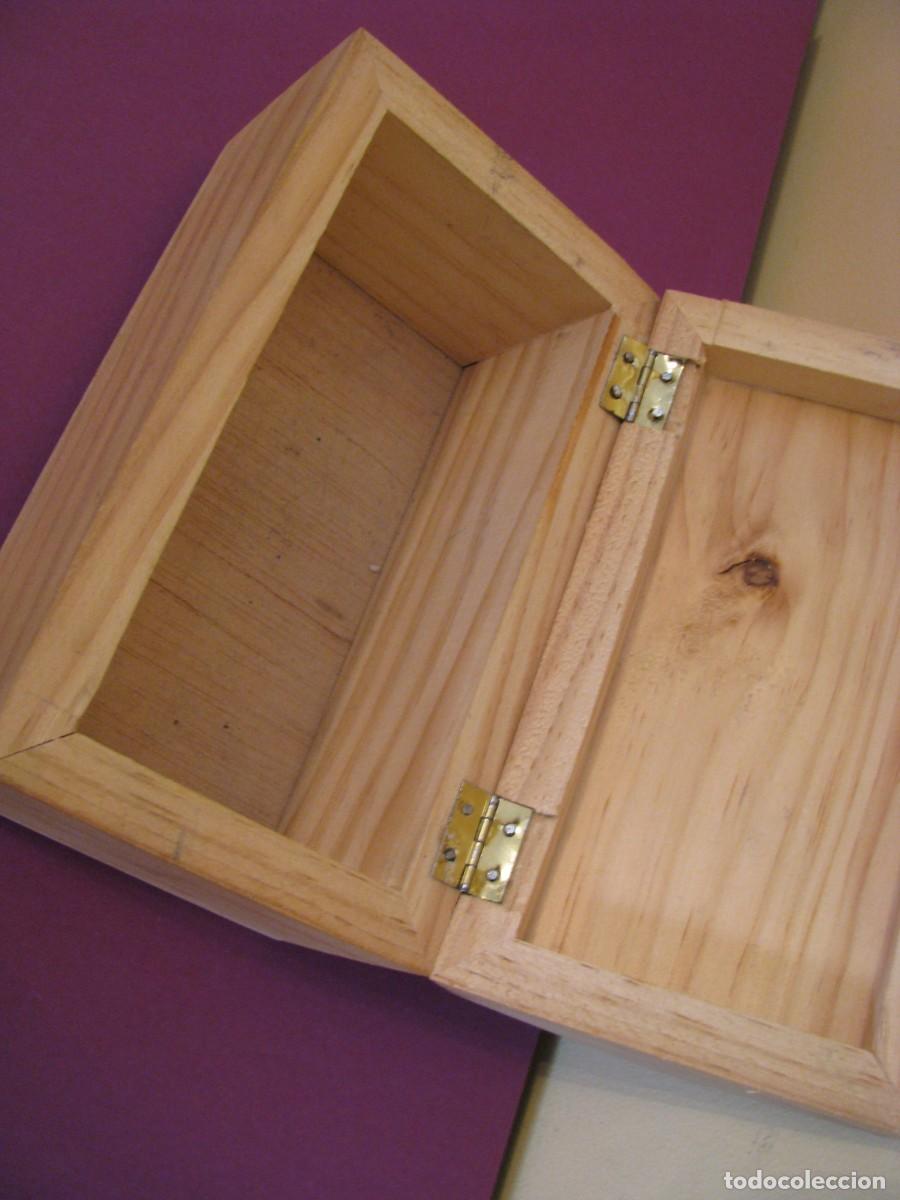 Antig&uuml;edades: CAJA DE MADERA. 16X12X9 CM - Foto 3