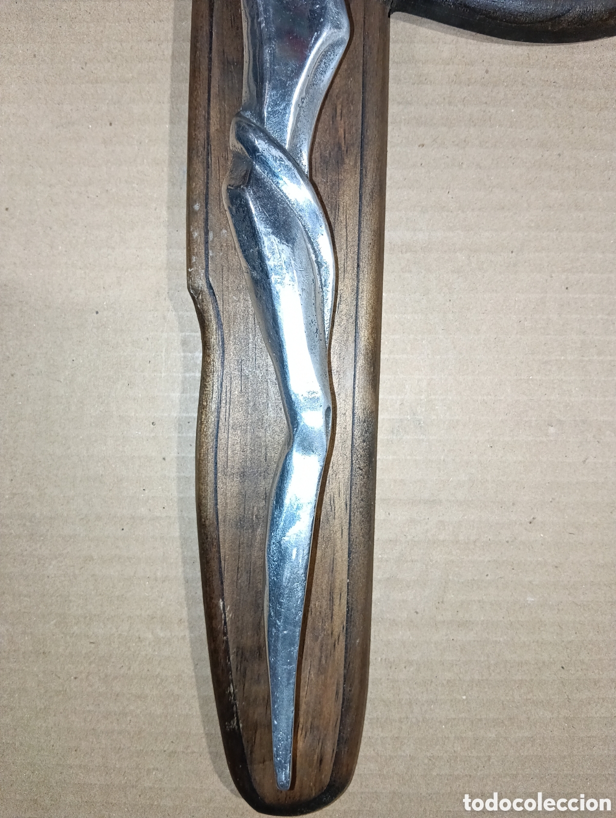 Antig&uuml;edades: ORIGINAL CRUCIFIJO 50 x 25 CMS. - Foto 4