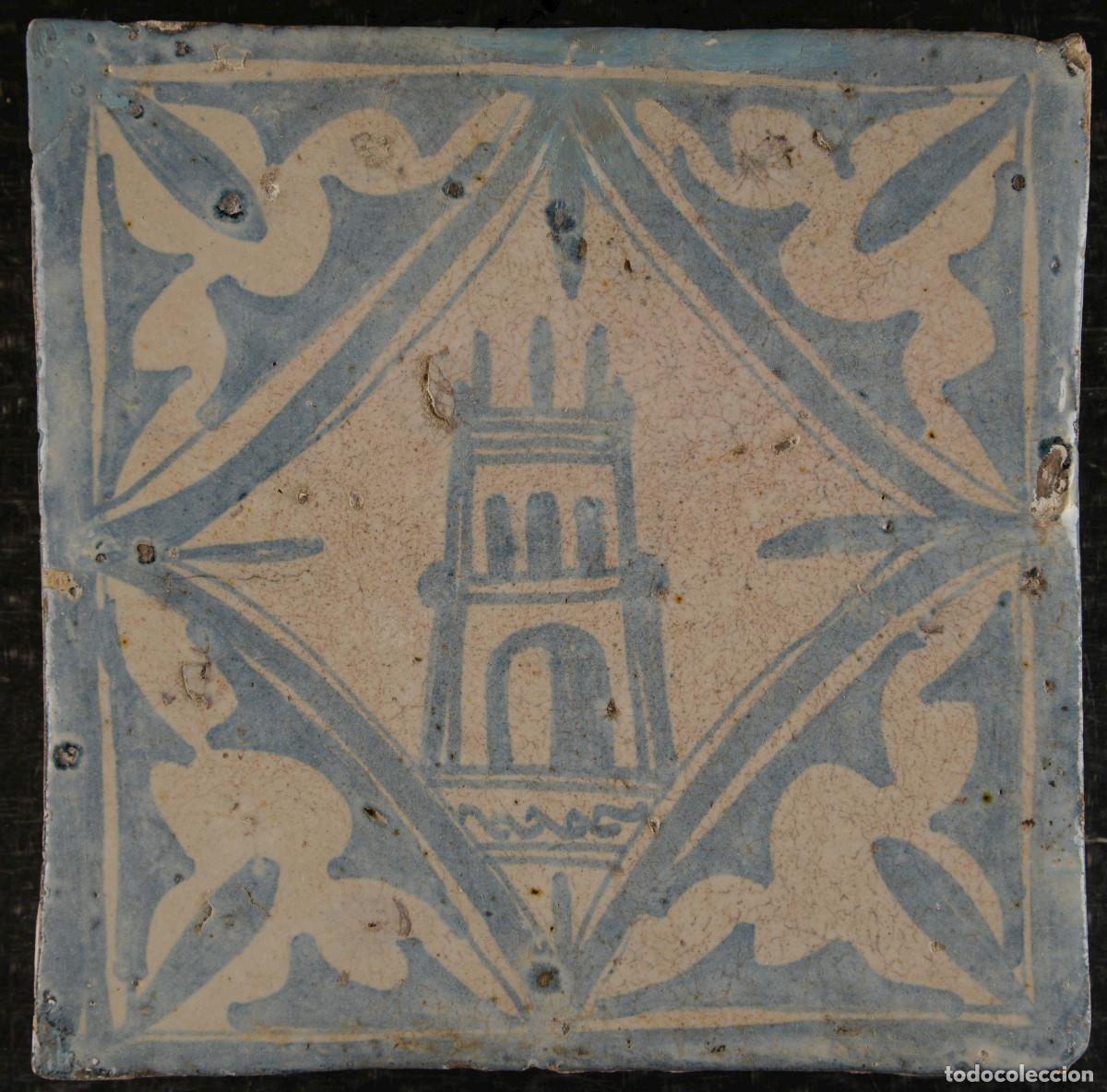 Antig&uuml;edades: Azulejo Gotico Teruel - Foto 1
