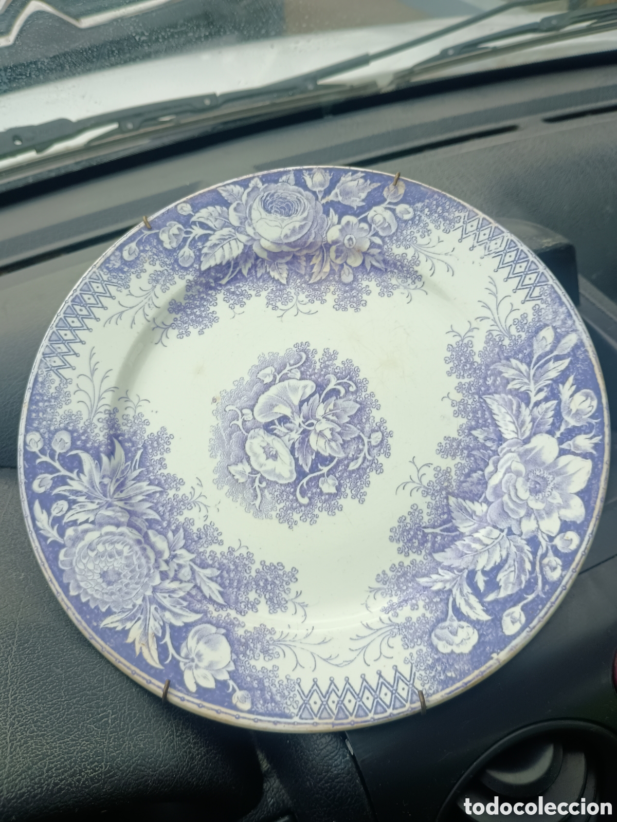 Antig&uuml;edades: Plato jardiniere Frances - Foto 3