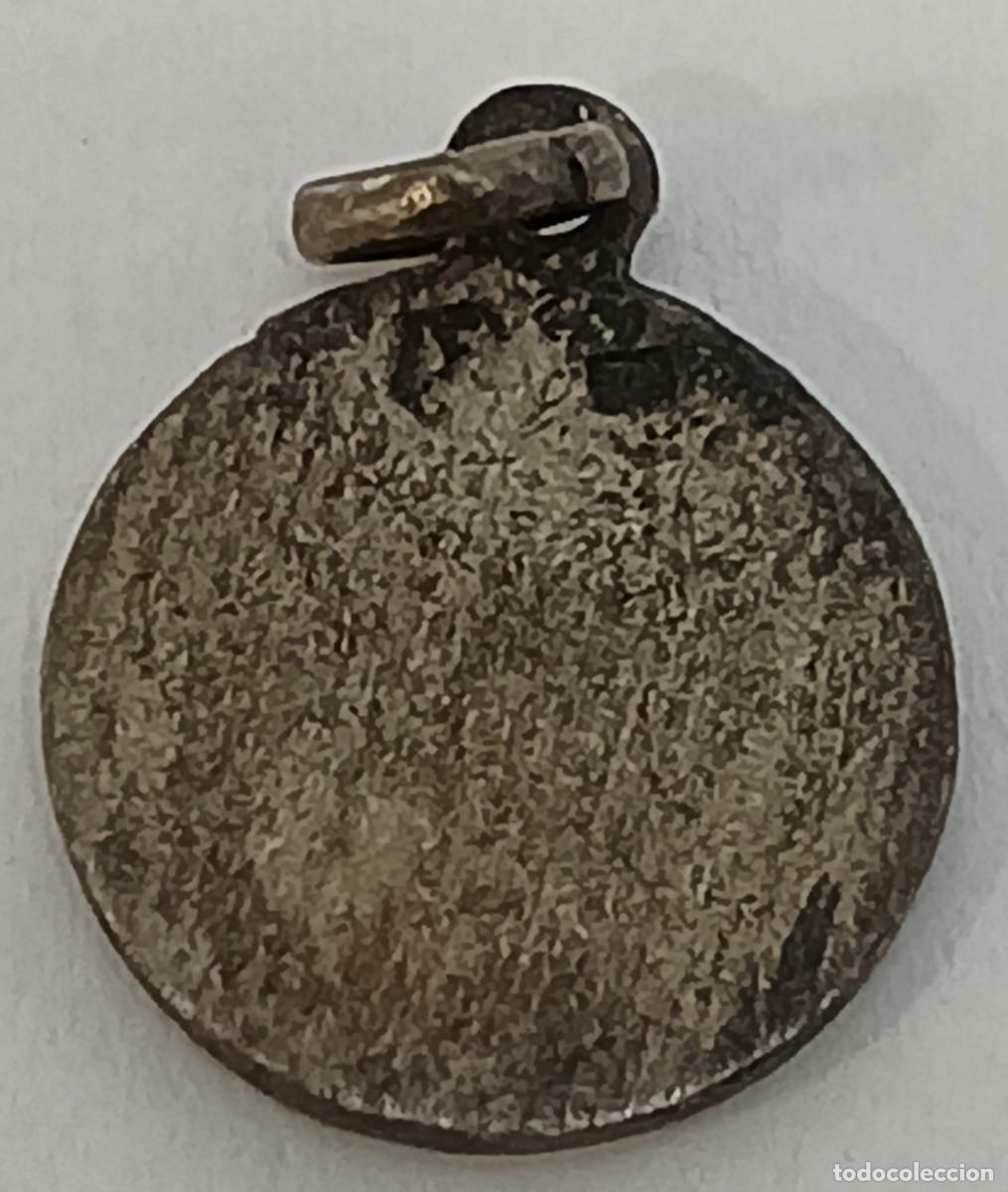 Antig&uuml;edades: MEDALLA DE PLATA SAGRADO CORAZ&Oacute;N DE JASUS - Foto 2