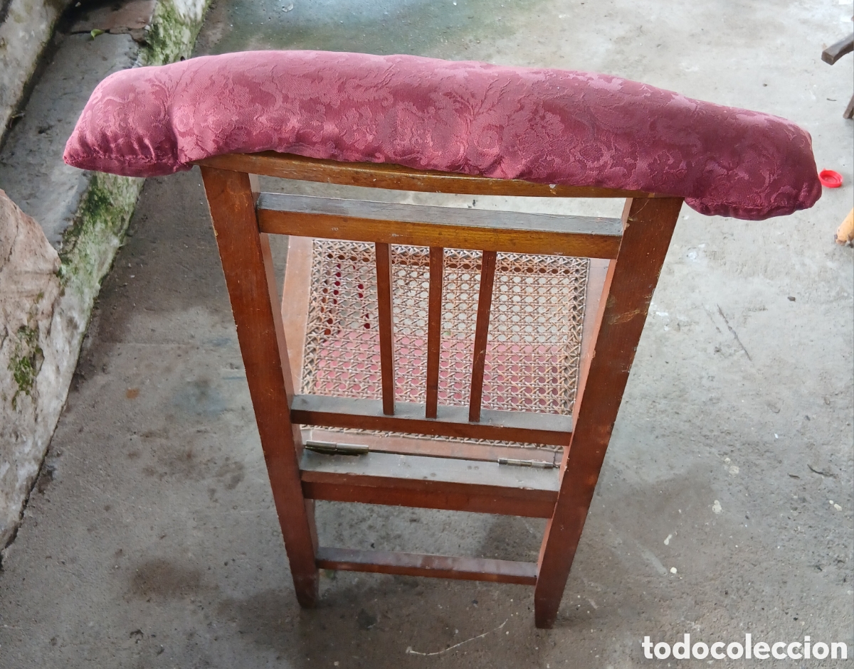 Antig&uuml;edades: Reclinatorio antiguo de iglesia - Foto 3