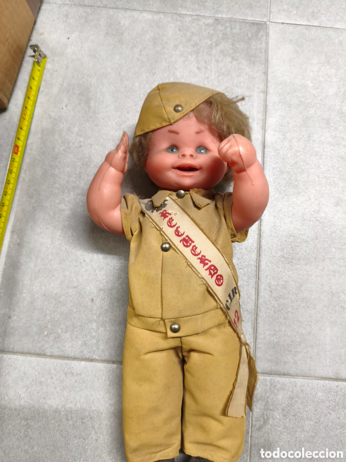 Antig&uuml;edades: Antigua mu&ntilde;eca militar - Foto 2
