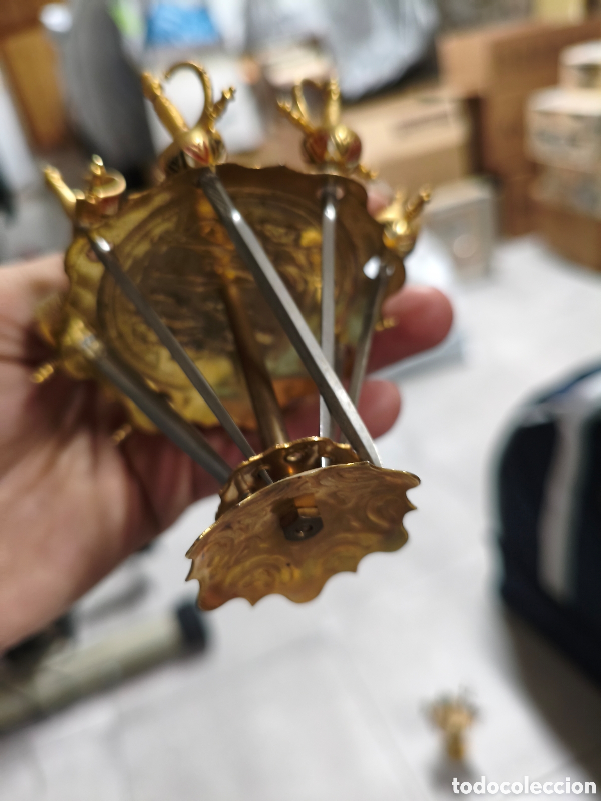 Antig&uuml;edades: Juego espadas de cocktail - Foto 5
